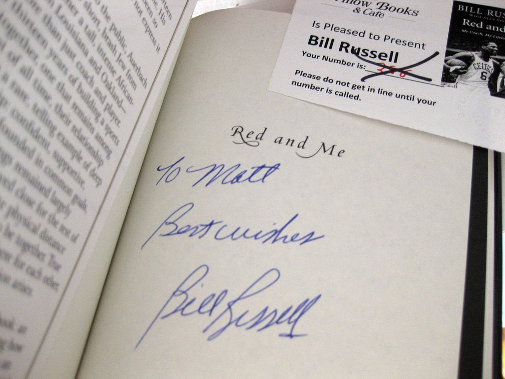 book collector signed